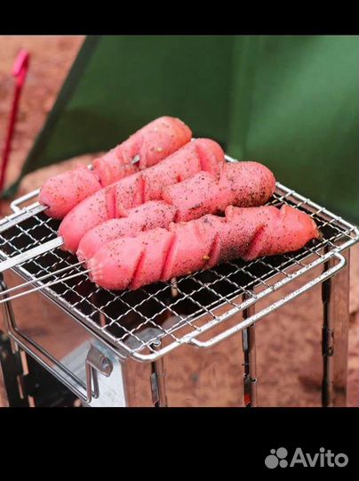 Новая туристическая печка Щепочница