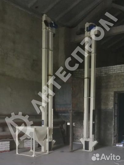 Нория, ковшовый элеватор