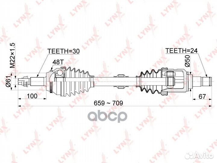Toyota camry (GSV50) 3.5 12- / lexus ES350 3.5 12