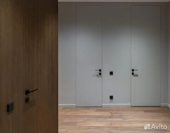 Скрытая дверь с коробкой