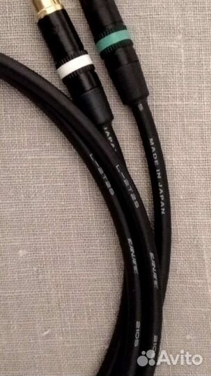 Кабель canare L-2T2S. 2rcax2rca 1м