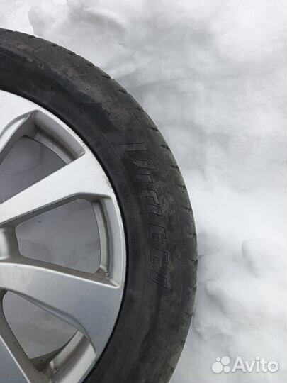 Литые диски с летней резиной r16 наЛада x-ray