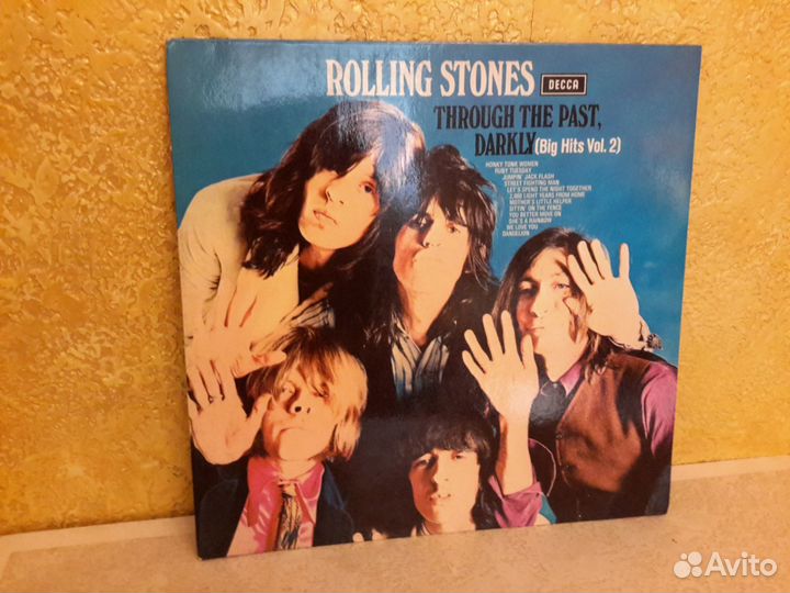 LP Rolling Stones - Through The Past Darkly, Germa
