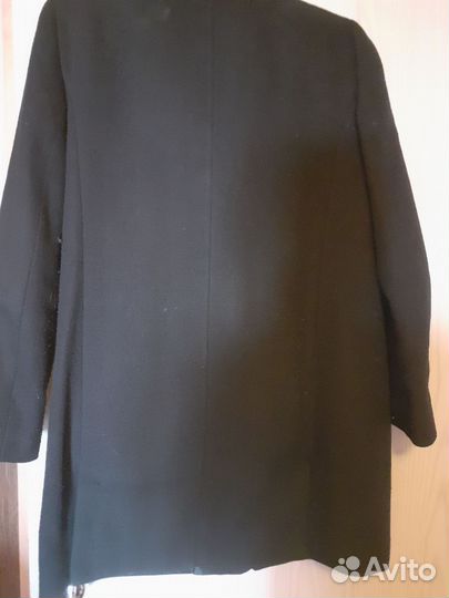 Пальто mango suit черное женское