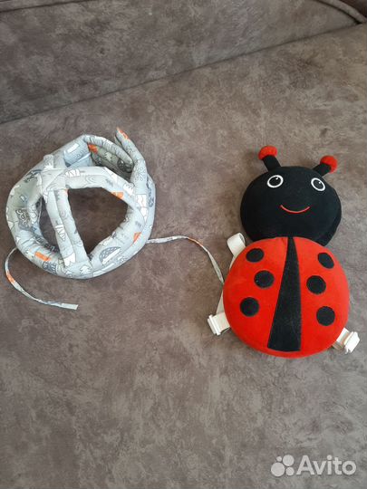 Подушка для защиты головы+ защитный шлем