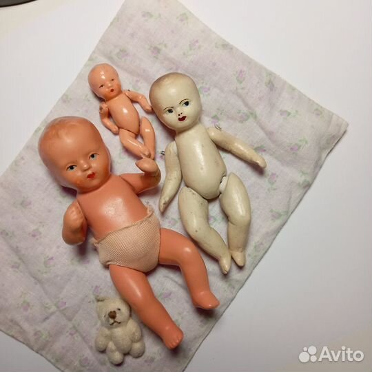 Антикварные куклы, пупсы гдр СССР