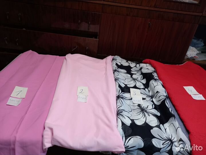 Ткани Новые натуральные,плотные, 100 х