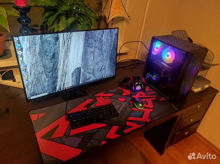 Игровой пк xeon монитор 165 (144 ) гц