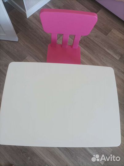 Детский стул и стульчик икеа маммут