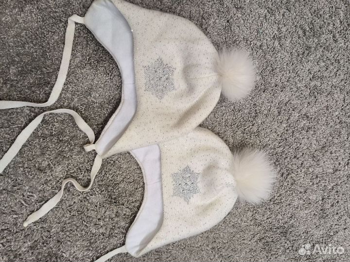 Шапки- шлем и варежки-краги