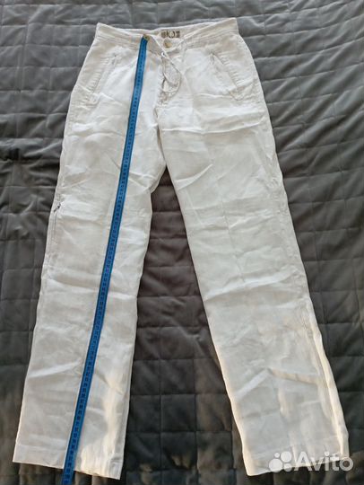 Брюки льняные, мужские 44размер