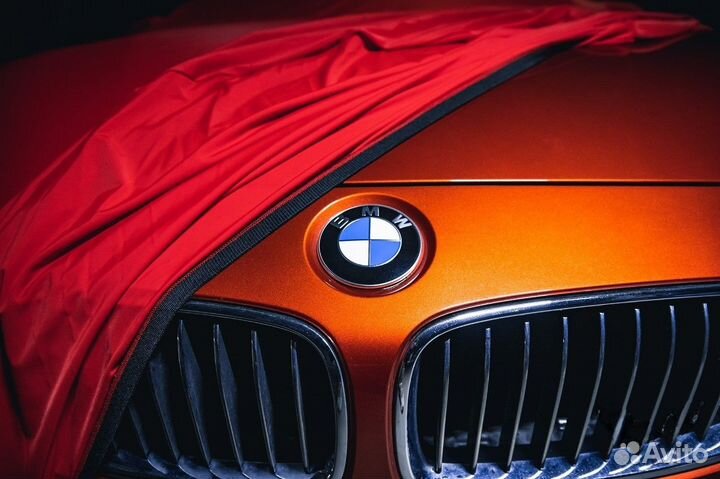 Тент чехол на BMW закрытый паркинг