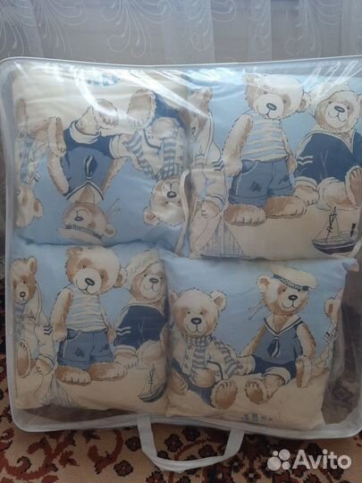 Продам подушки на кроватку детские 12 шт