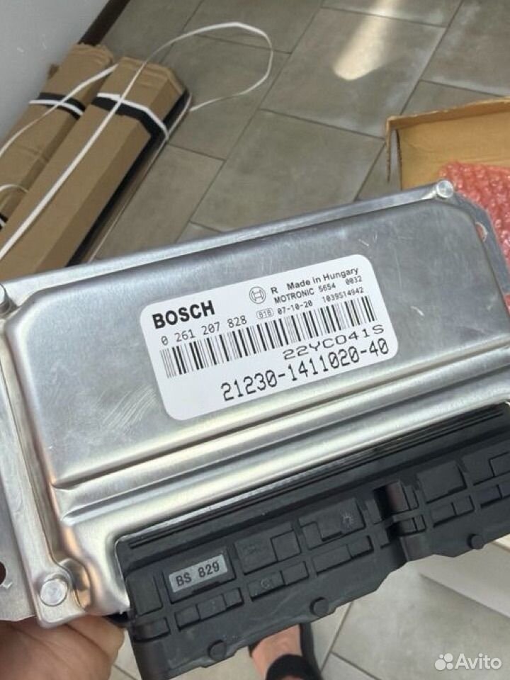 Контроллер эбу (мозги) Bosch ваз LADA, Межозерный