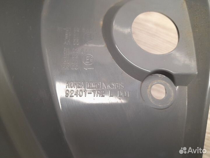 Стоп-сигнал левый Hyundai Solaris RB G4FC 2013