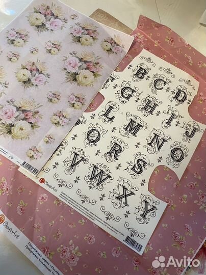 Салфетки для декупажа пакетом