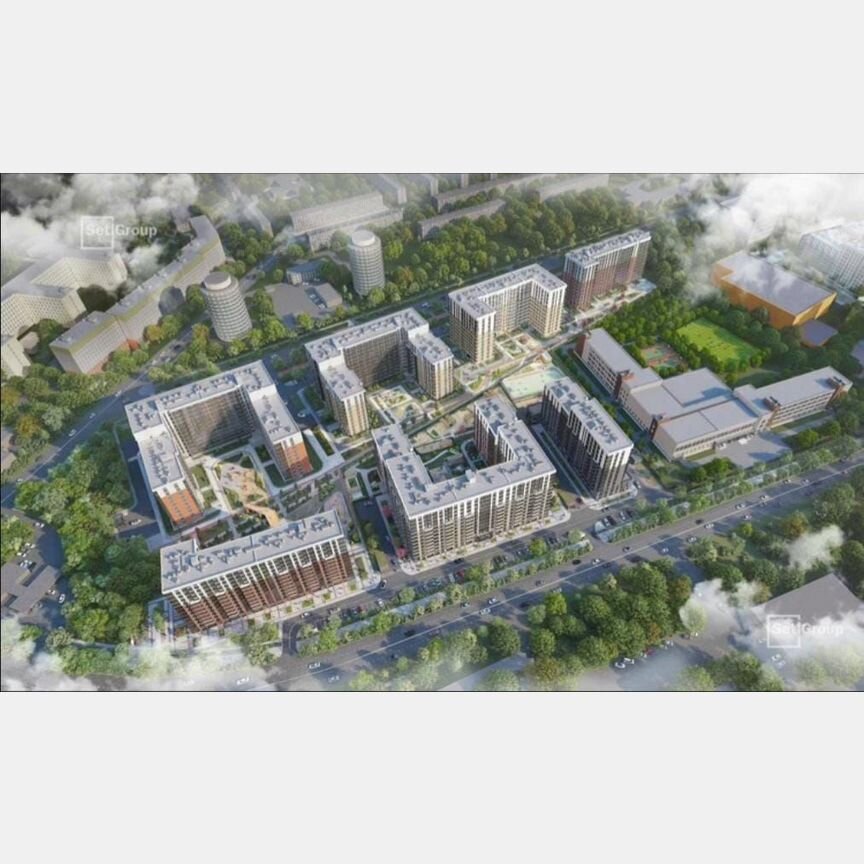 2-к. квартира, 53,5 м², 3/12 эт.