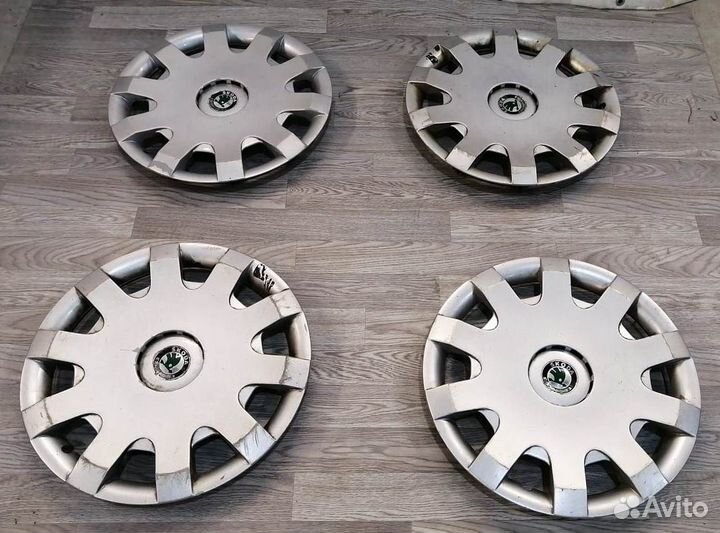 Колпаки Skoda Octavia A4 1U0601147D комплект