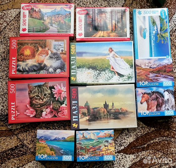 Пазлы 500 деталей