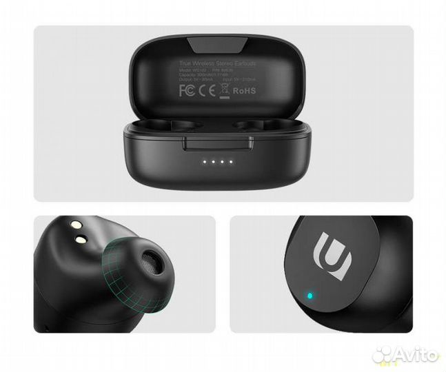 Беспроводные наушники ugreen HI tune TWS новые