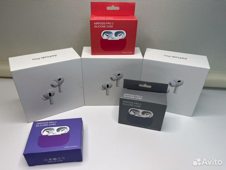 Беспроводные наушники Airpods pro2 чехол в подарок
