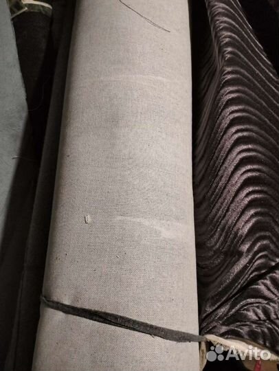 Ткань мебельная велюр серого цвета 23,8м