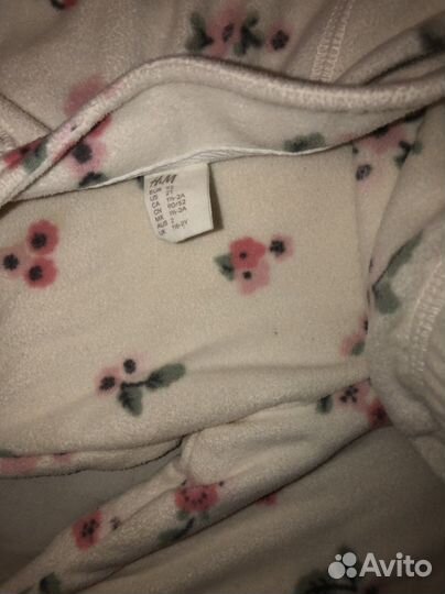 Флисовый костюм hm 86 92