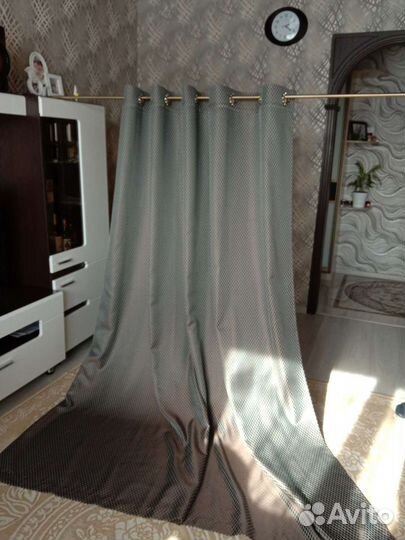 Комплект шторы и тюль бу