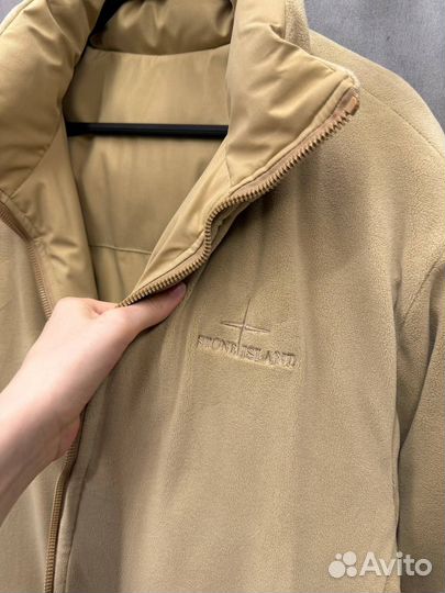 Двухсторонний пуховик stone island 4490