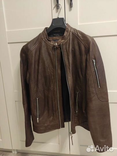 Куртка кожаная