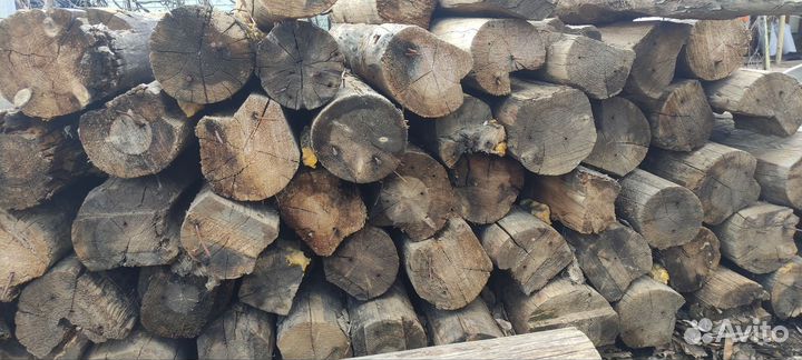 Дрова, бревна лиственница