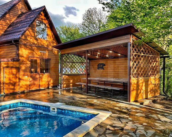 Дом 100 м² на участке 50 сот.