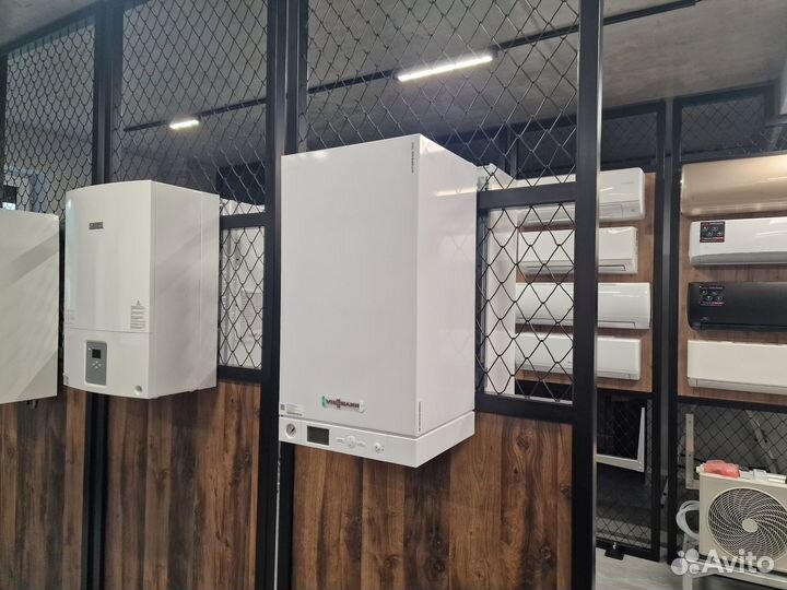 Газовый котел Viessmann 24квт турбо 2конт Германия