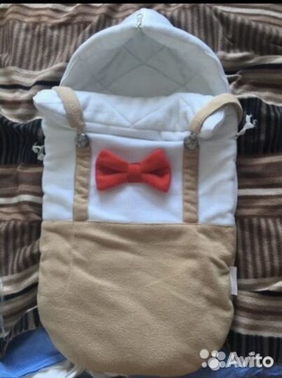 Конверт на выписку для мальчика весна осень