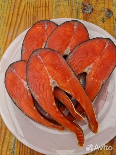 Копчёная красная рыбка