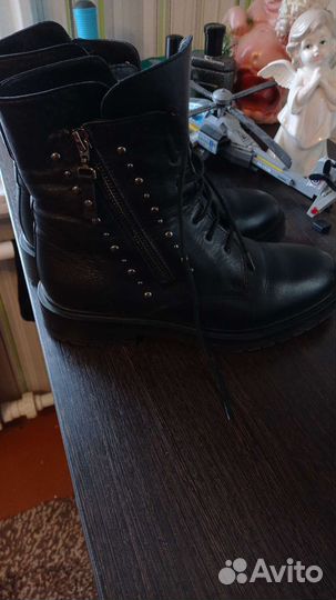 Ботинки женские 37 размер натуральная кожа