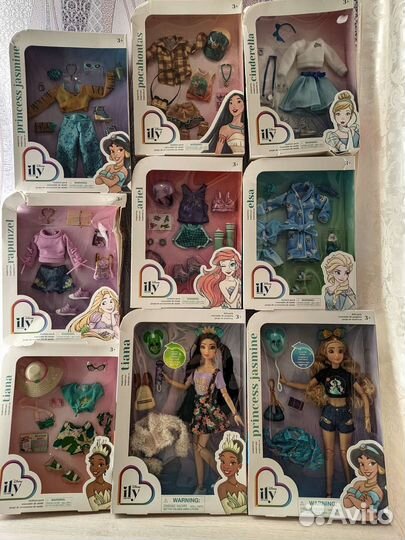 Поклонницы принцесс,аксессуары Disney ILY 4ever