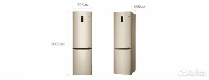 Холодильник LG GA-B499 sgkz