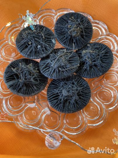 Комплект старинных пуговиц 6 штук