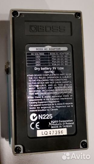 Гитарная педаль Boss CE-5 Chorus Ensemble