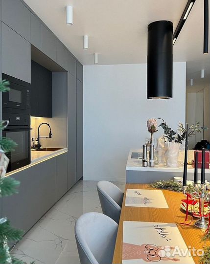 Кухня прямая под ключ от производителя