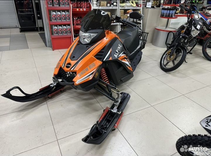 Снегоход Motoland Alpine 200 Оранжевый