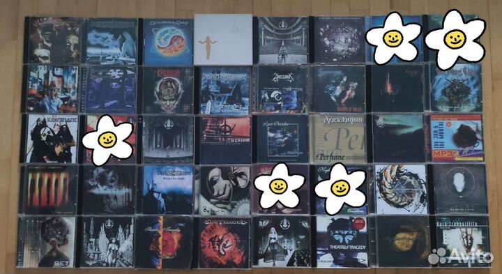 Cd диски аудио. Heavy metal