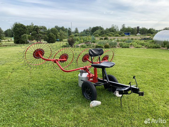 Ворошилка для мотоблока с адаптором