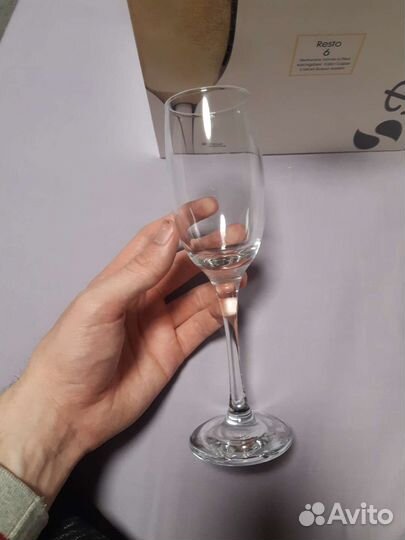 Набор бокалов для шампанского 6 шт