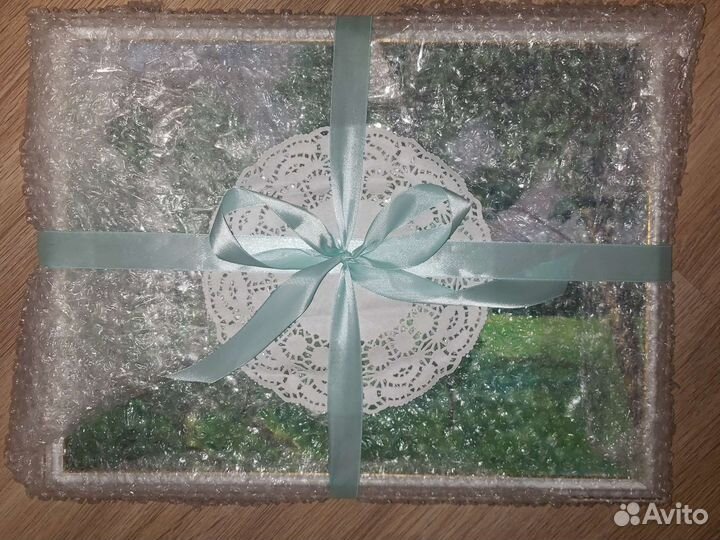 Картина акварелью 30х40 в раме