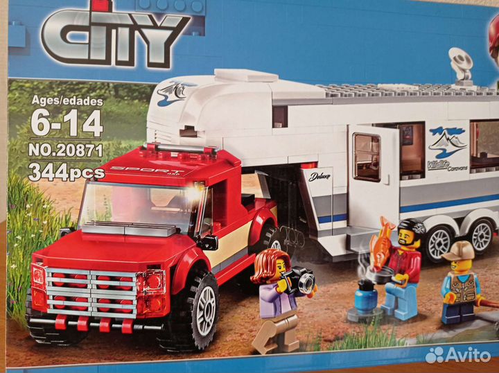 Конструктор City Дом на Колесах