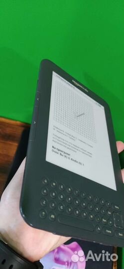 Электронная книга Kindle keyboard 3 wifi
