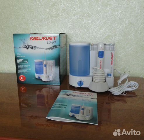 Ирригатор полости рта aquajet новый