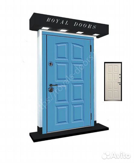 Металлическая входная дверь с терморазрывом